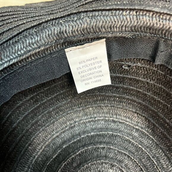 Vacay all day hat! Black. one size. - Picture 3 of 7